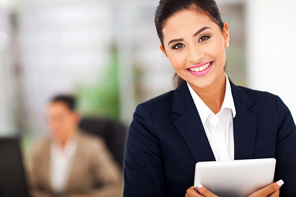 business-woman-holding-a-tablet