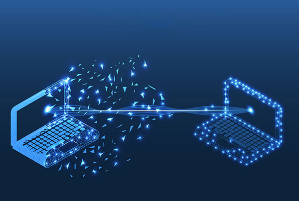 Depiction of a data breach